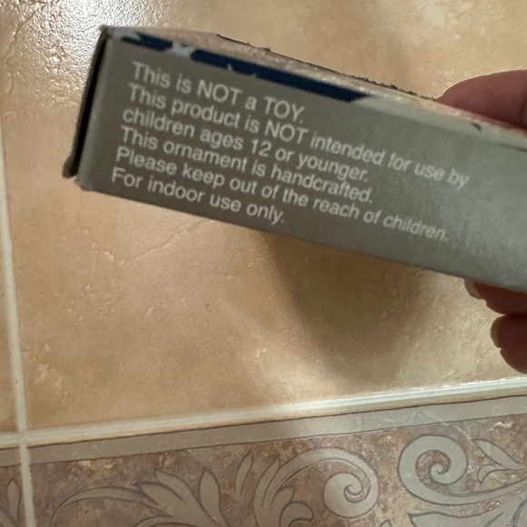 NWT Two Collectable Navy Plus Christmas Ornaments - Picture 6 of 9